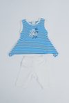 1917111113873-BEBEPAN-GIRL-2PCS,-SLEEVELESS-STRIPE-BLUE-TOP-AND-WHITE-LEGGINGS,-24-30M,-#8000