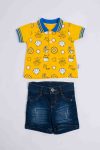 191712111161-Kidex-Boy-Jean-Short-And-Polo-Top,-Yellow,-6-Months