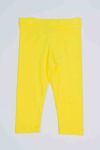 917111111404 Loveti Plain Girls Leggings, Yellow, 1yrs, #4500