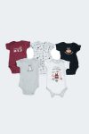 1917121113993-HUDSON-BOY-5PCS-BODY-SUIT,-ALL-STAR,-0-3M,-#17500