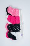 1917321113083-LOVABLE-FRIENDS-GIRL-8-PAIRS-SOCKS,-PINK-&-BLACK,-6-12M,-#10800